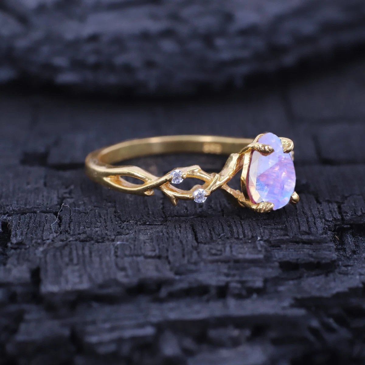 Moonstone june birthstone rings online