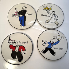 Vintage Rosanna Coaster Set Cheers, Heres To ...