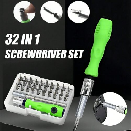 32 In 1 Small Screwdriver Bit Set Precision Magnetic Portable Repair Tool Kit - Picture 3 of 13