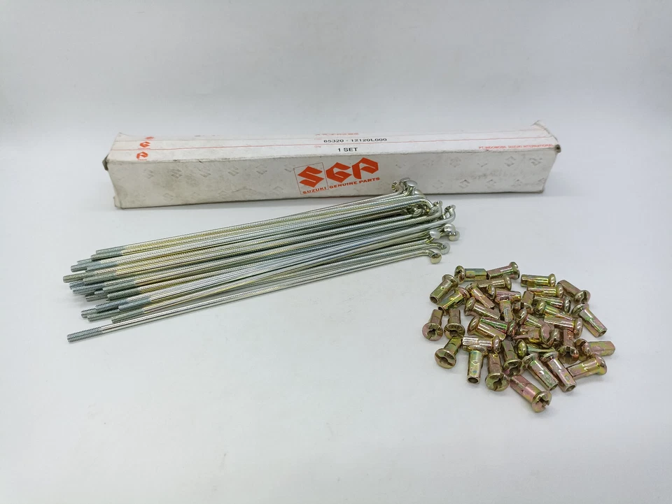 Conjunto de radios de rueda trasera Suzuki A100 AX100 AC100 GP100 65320-12120 Foto 2 de 4