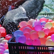500 Water Balloons Quick Fill Self Sealing Summer Splash Party Garden Kids Toy