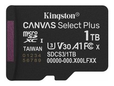 Kingston Canvas Select Plus Flash Memory Card Extended SDCS3/1TBSP