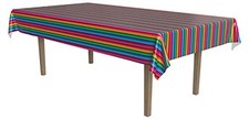 Fiesta Party Table Cover 54 X 108 Mexican Disposable Table Cloth