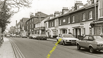 Foto 6x4 Richtung Norden auf Reading Road, Henley 1981 Henley-on-Thames S um 1981