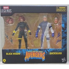 Hasbro Marvel Legends Avengers Black Widow Quicksilver 2 Pack Action Figure