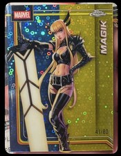 2026 Topps Chrome Marvel Magik #134 Dazzler's Rhythm Refractor /80