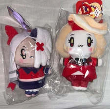 Hazbin Hotel Charlie & Vaggie Sitting Plush doll toy SET Stuffed Toy PARCO 2025