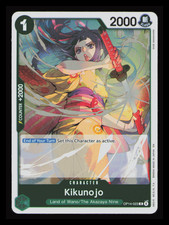 One Piece The Azure Sea's Seven - Kikunojo - Rare Foil - OP14-023 NM CCG
