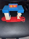 Vintage Fisher Price Gas Station #2455 NO PEOPLE OR CAR