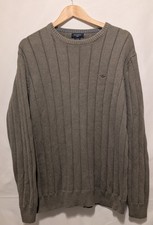 Dockers Men's GreenKnit Cotton Pullover Sweater Crew Neck Long Sleeve L