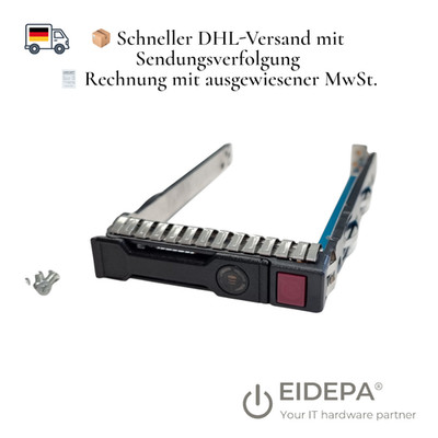 HPE Festplattenrahmen Caddy 651687-001 für HP ProLiant DL380 Gen8, Gen9, Gen 10