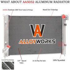 Radiator Fit 2002-2007 2003 MINI COOPER S JOHN COOPER WORKS CONVERTIBLE R52 R53