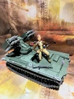 GI Joe Wolverine With Driver Cover Girl 1983 Complete 3D Tow + Bonus 💥