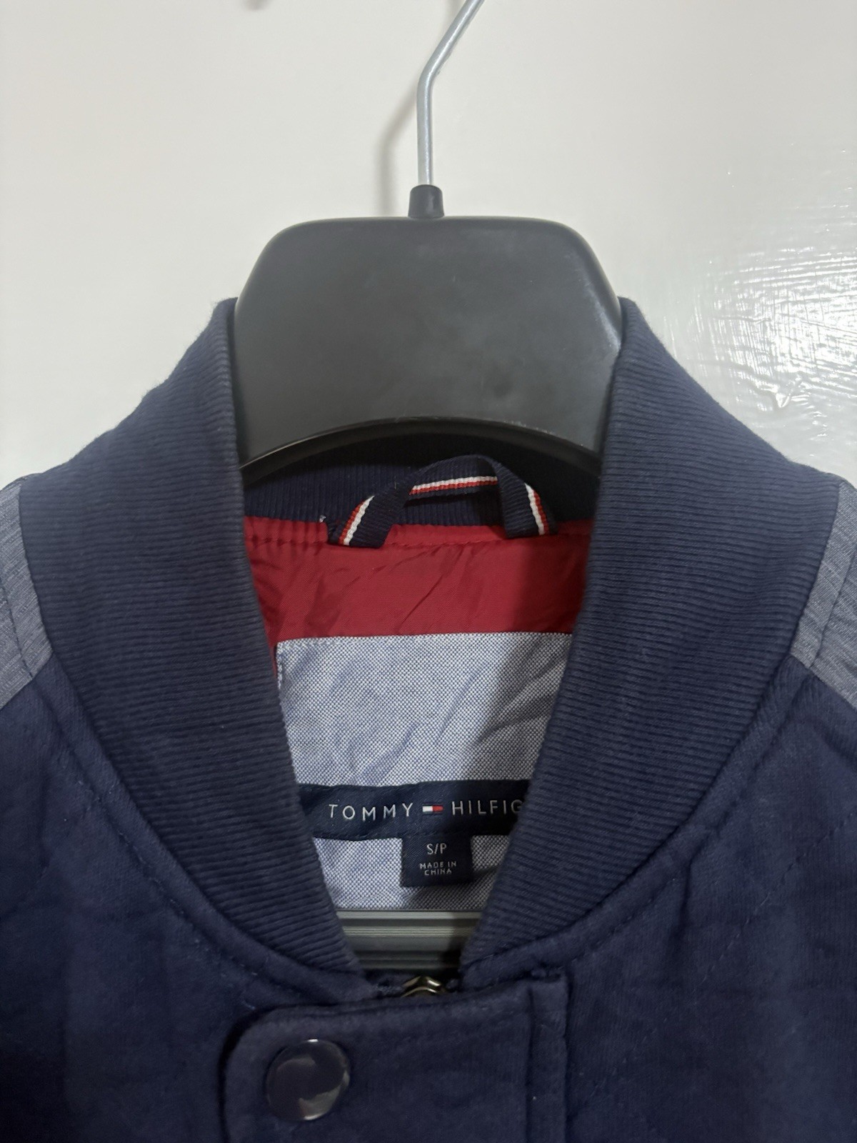 Tommy Hilfiger Mens Jacket S/M Blue Excellent Condition image 5