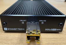 Sonnettech Solo10G SFP Thunderbolt 3 Adapter