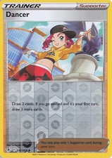 ✨Dancer 232/264 - Reverse Holo - SWSH08: Fusion Strike - NM