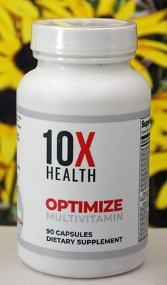 10 X Health Optimize Methylated Multivitamin 90 Capsules,