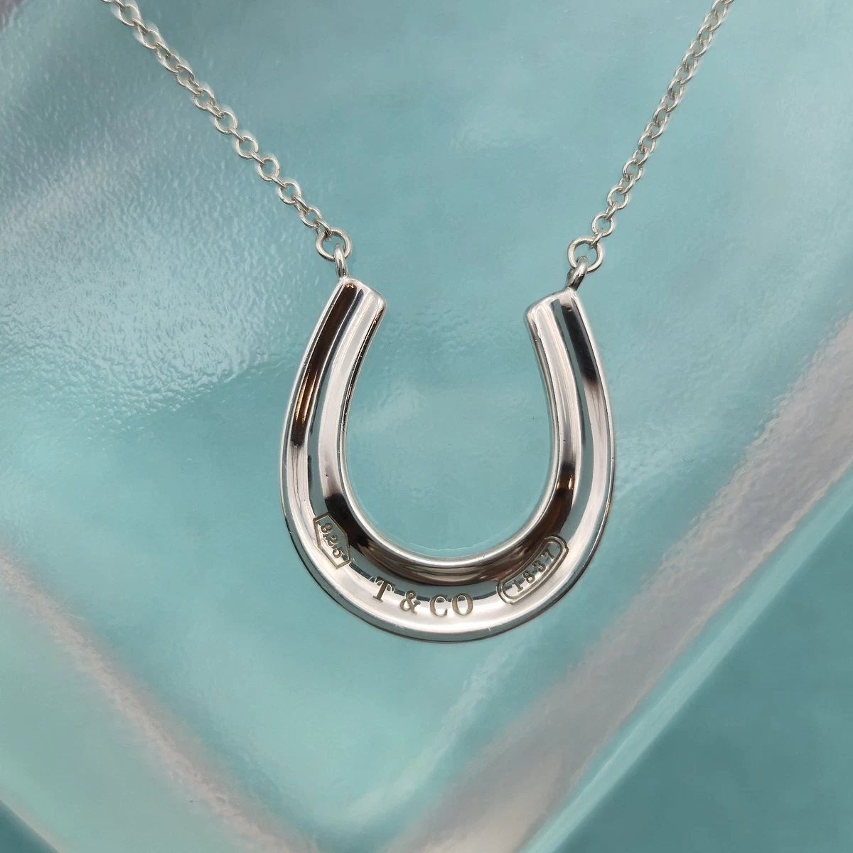 Tiffany Horseshoe In Fine Diamond Necklaces & Pendants for sale | eBay