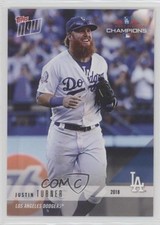 2018 Topps Now Post Season /411 Justin Turner #PS-142 7wf