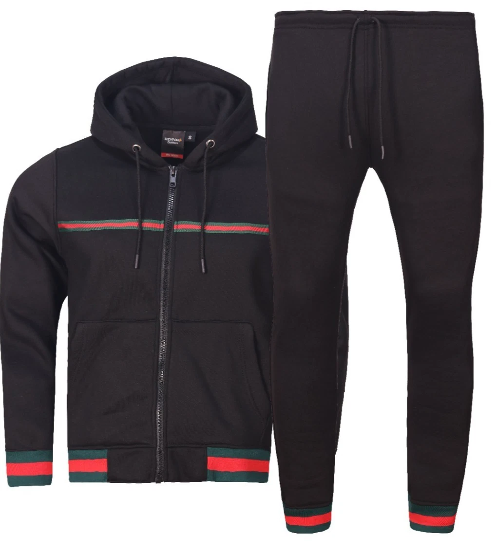 MEN DESIGNER STAR WARM FLEECE SWEATSUIT JOGGER BOTTOM S M L XL 2XL 3XL 4XL 5XL