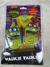 Teenage Mutant Ninja Turtles Mutant Mayhem Walkie Talkies Nickelodeon TMNT