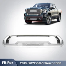 Front Bumper Impact Bar Skid Plate For 2019-2022 GMC Sierra 1500 84482545 Chrome