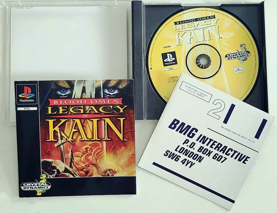 Blood Omen Legacy of Kain PS1 PAL CIB SLES-00523 mit Anleitung - Bild 4 von 4