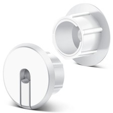 Starlink Cable Grommet Routing Kit- 1 Inch Wall Hole Bushing, White, 2 Pack