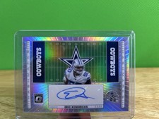 2025 Panini Donruss Optic Eric Kendricks #HM-EK Hashmarks Auto Dallas Cowboys