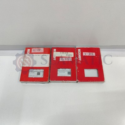 New Beckhoff EL3164 EtherCAT Terminal, 4-channel analog input, V#715