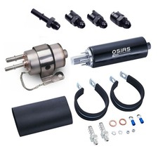 Ls Fuel Filter Regulator Efi Fuel Pump Kit Walbro Returnless- 6an Engine Swap