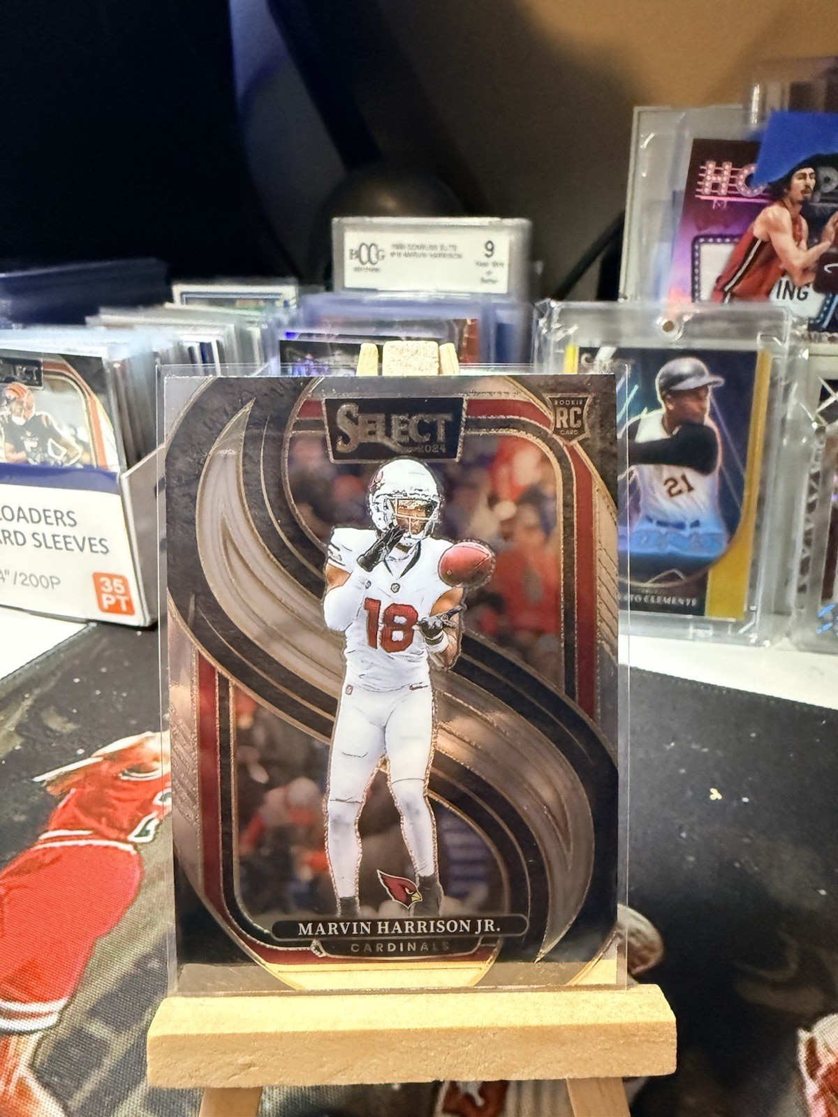 2024 Panini Select - Premier Level Marvin Harrison Jr. #115 Silver Prizm (RC)