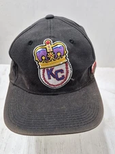 Kansas City Monarchs Vintage Snapback Hat Cap Negro League Baseball Logo Crown