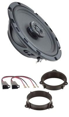 Ground Zero 110Watt 16.5cm 2-Way Speakers for Mercedes Citan Renault Kangoo