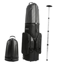Golf Travel Bag for Airlines with Wheels, Hard ABS Shell Golf Travel Case,