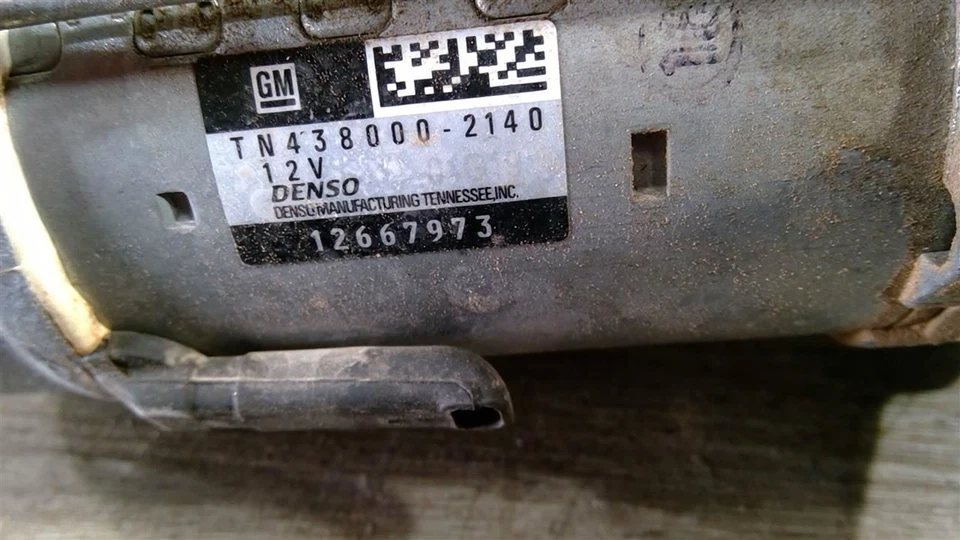 Motor de arranque Buick Enclave 2022-2024 OEM 12667973 Foto 2 de 4
