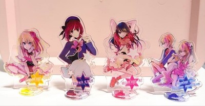 Oshi no Ko Official Jump Shop Acrylic Stand Complete Set of 4