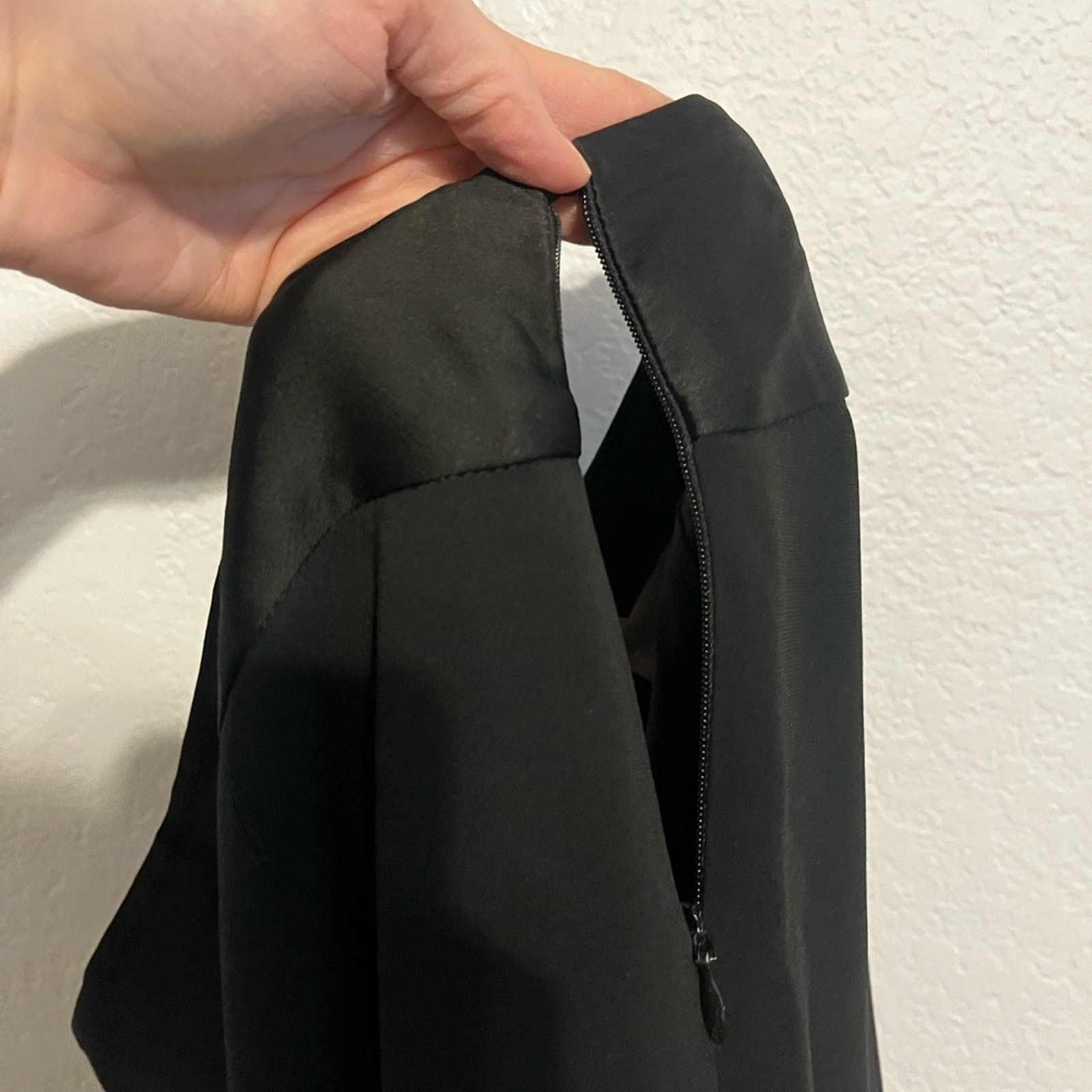 Jonathan Simkhai Ariah Front Split Hem Pants Blac… - image 9