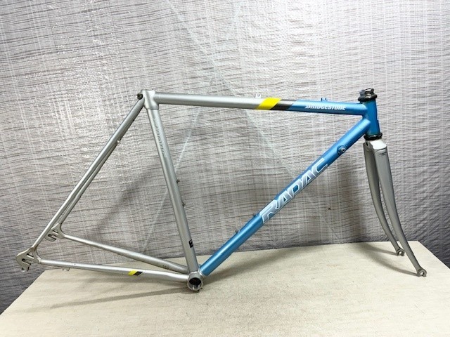 Vintage Bridgestone RADAC Aluminum Road Bike Frame Japan Classic F