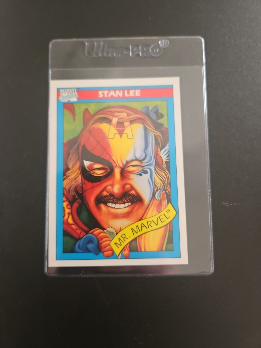 STAN LEE MR. MARVEL 1990 MARVEL UNIVERSE SERIES 1 IMPEL TRADING CARD #161