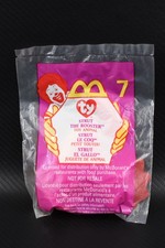 New McDonalds Tag Ty Teenie Beanie Baby Strut The Rooster 1999 Package 7