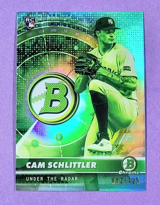 2026 Bowman Chrome | *AQUA* UNDER THE RADAR RC #UR-2 | CAM SCHLITTLER *(#/125)*