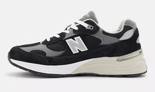 Nuovissimo New Balance 992 U992BK nero made in USA
