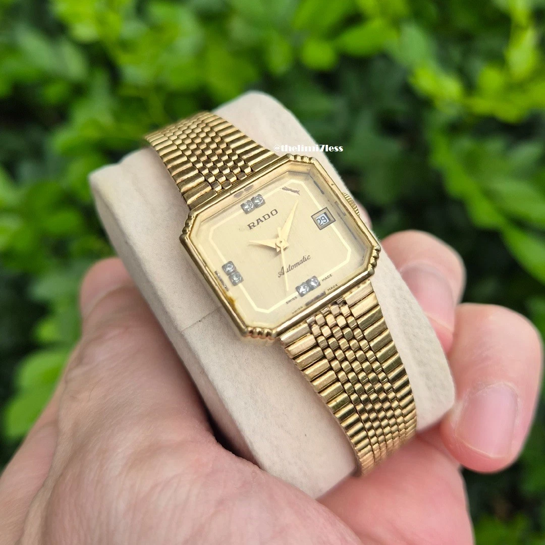 Mechanical Automatic Rectangle Wristwatches with 17 Jewels for