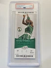 Kevin Garnett Signed 2008 NBA Finals Game 1 Full Ticket Boston Celtics PSA DNA