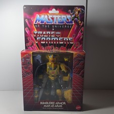 Mattel Bumblebee Armor Man-At-Arms Masters of the Universe Transformers Figure