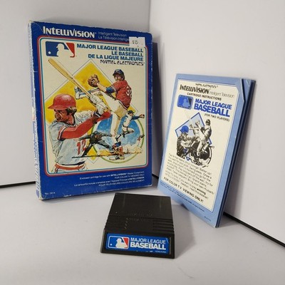 Major League Baseball (Intellivision) - Tested, No Controller Inserts