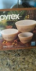 Vintage Pyrex Forest Fancy Nesting Mixing Bowls (Set of 3)