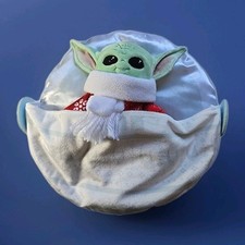 STAR WARS Grogu Holiday 13" Plush Baby Yoda The Mandalorian Complete