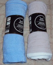 Sansibar Sylt 2x Frottier Strandtuch XXL Handtuch 85x170cm gestreift und blau